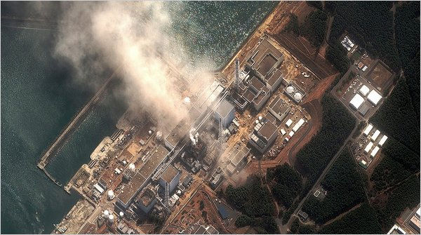 Fukushima vue du ciel