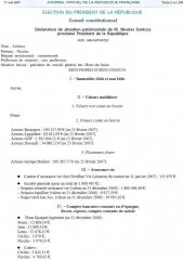 Sarkozy-Situation Patrimoniale-Page 1