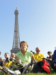 La pause au Trocadéro